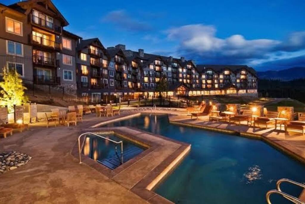 4006 Suncadia Lodge Pool And Hot-Tub Access With Hotel Amenities Cle Elum Dış mekan fotoğraf